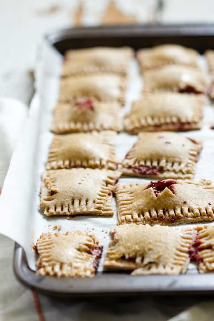 Strawberry pie bites