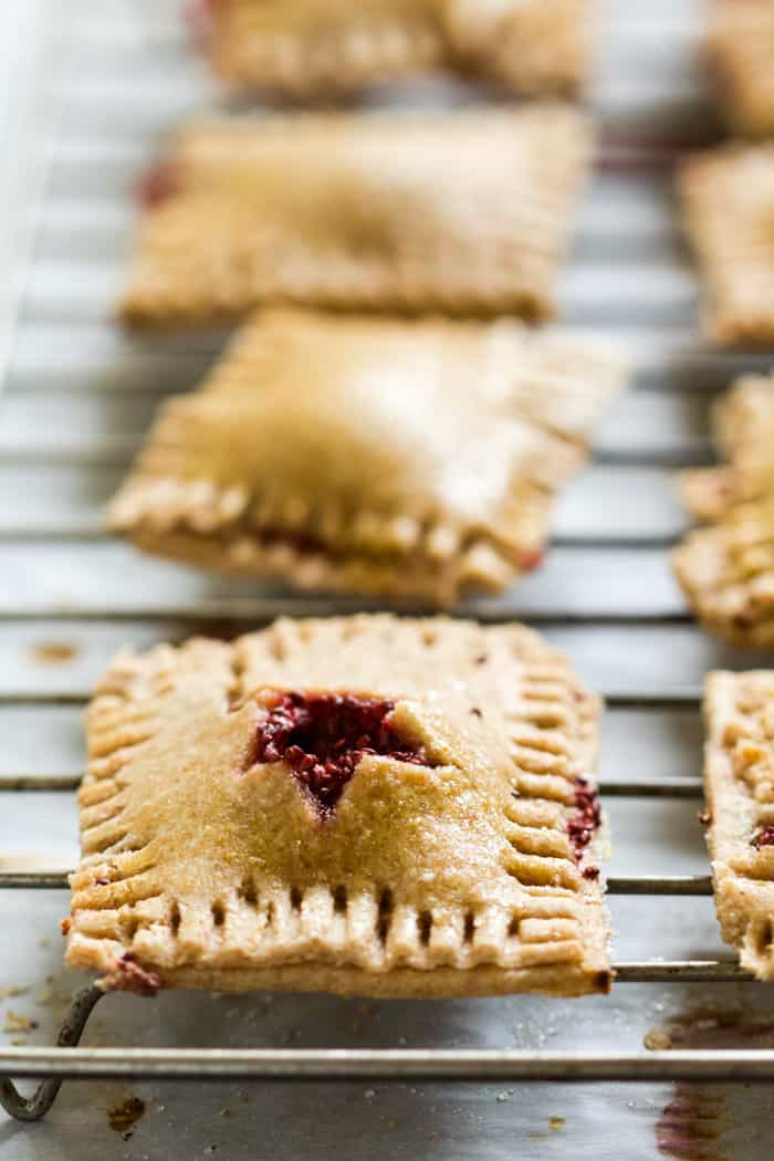 Strawberry pie bites