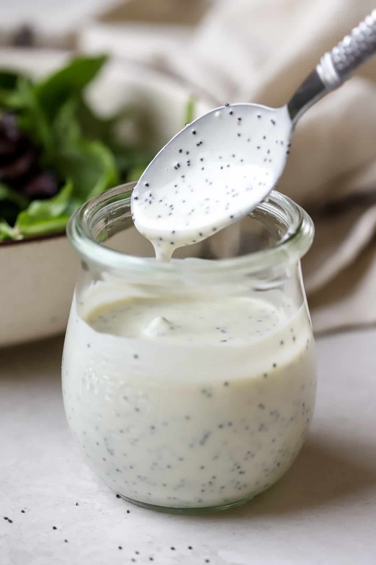 poppy seed salad dressing recipe Creamy Lemon Poppy Seed Dressing (Creamy, Sweet,